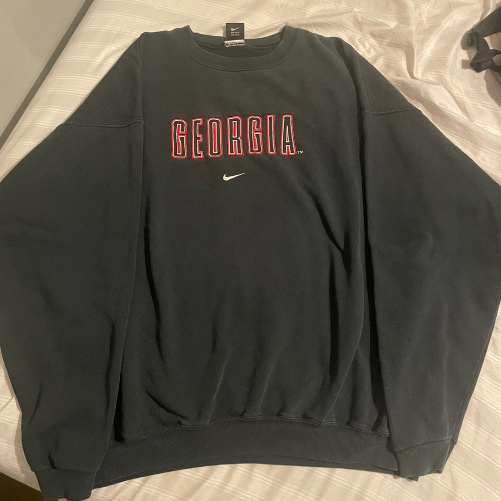 VINTAGE!!! Nike Georgia Bulldogs crewneck sweatshirt size XXL